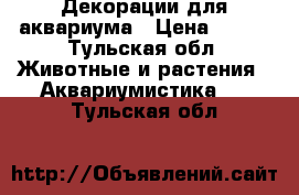 Декорации для аквариума › Цена ­ 300 - Тульская обл. Животные и растения » Аквариумистика   . Тульская обл.